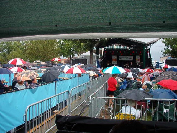 Festival sous la pluie. Ste Hyacinthe